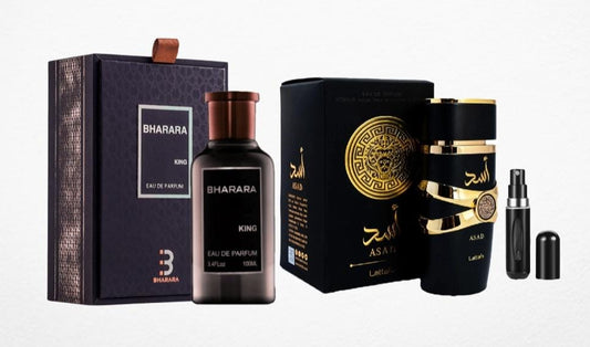 PROMO X2: Asad, Bharara King + Perfumero Recargable