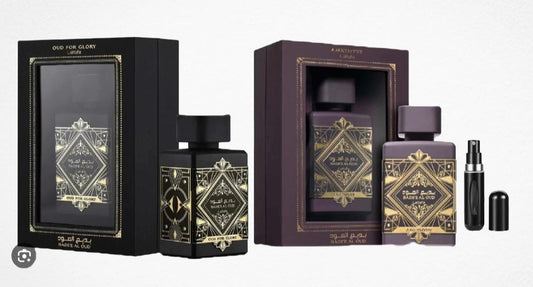 Combo X2: Lattafa Amethyst + Oud for Glory