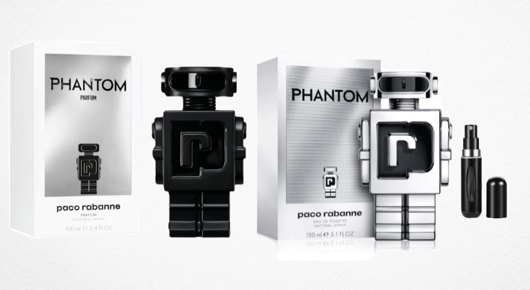 Promo X2: Phantom, Phantom Parfum + Perfumero